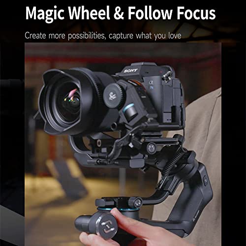 FeiyuTech SCORP-C [Official] Camera Stabilizer 3-Axis Mirrorless Gimbal Lightweight Stabilizer,for DSLR Camera