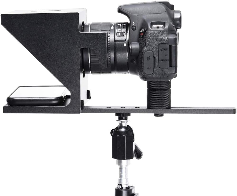 Little Prompter, The Original Compact Personal Teleprompter for Video Production. No Studio Required. Perfect for DSLRs, Webcams