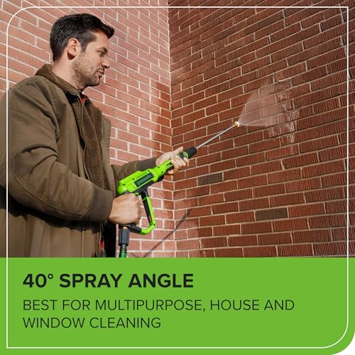 Greenworks 2000 PSI 1.2 GPM Pressure Washer (Open Frame GPW2003) GPW2003