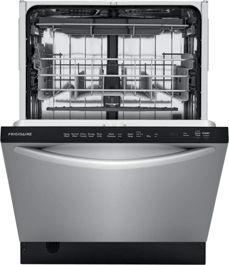 Frigidaire FDSH4501AS 24" Built In Dishwasher with 14 Place Settings, 3rd Level Rack, Energy Star, in Stainless Steel
