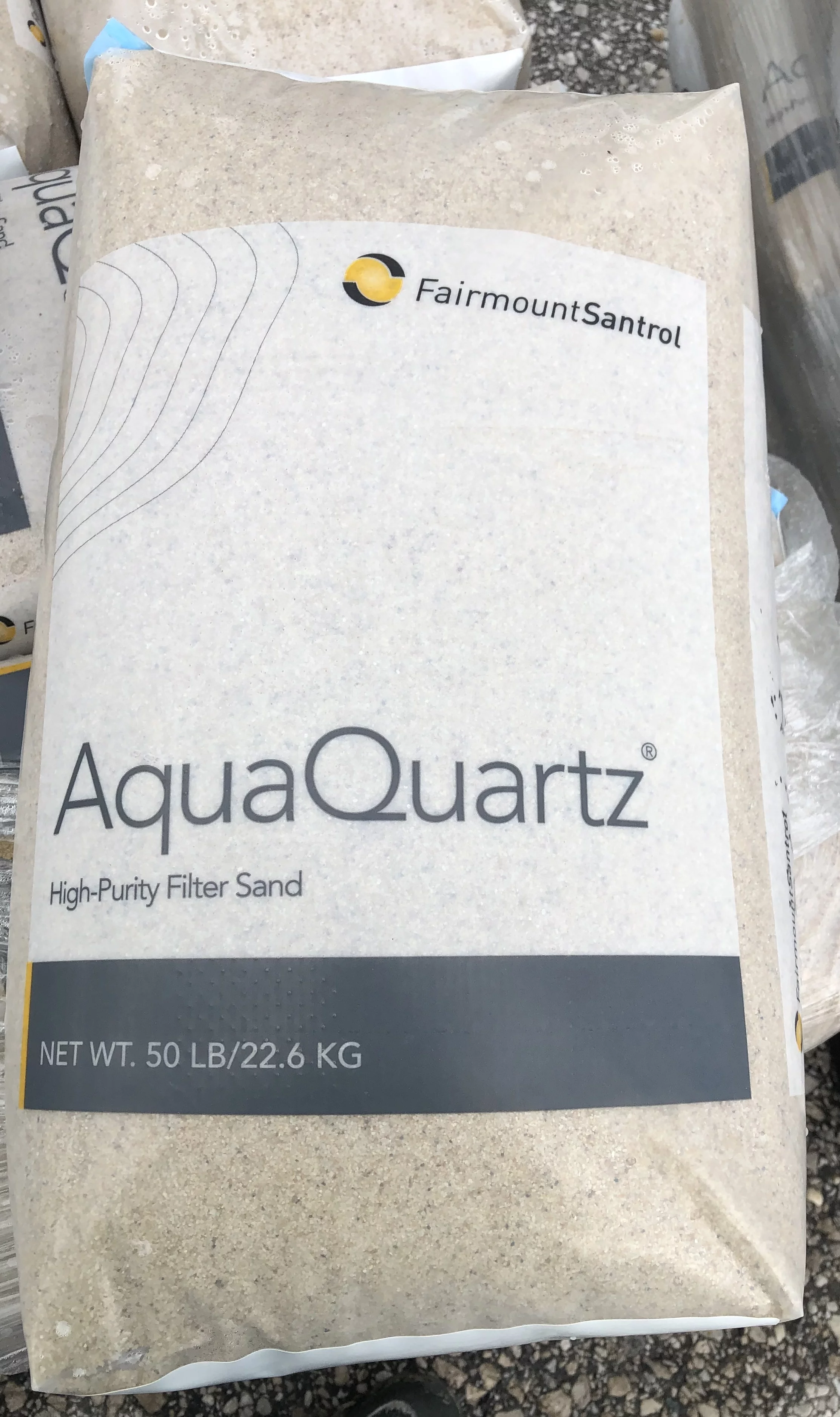 Fairmount Minerals Pool Filter Sand Grade Silica Sand 50 Pounds