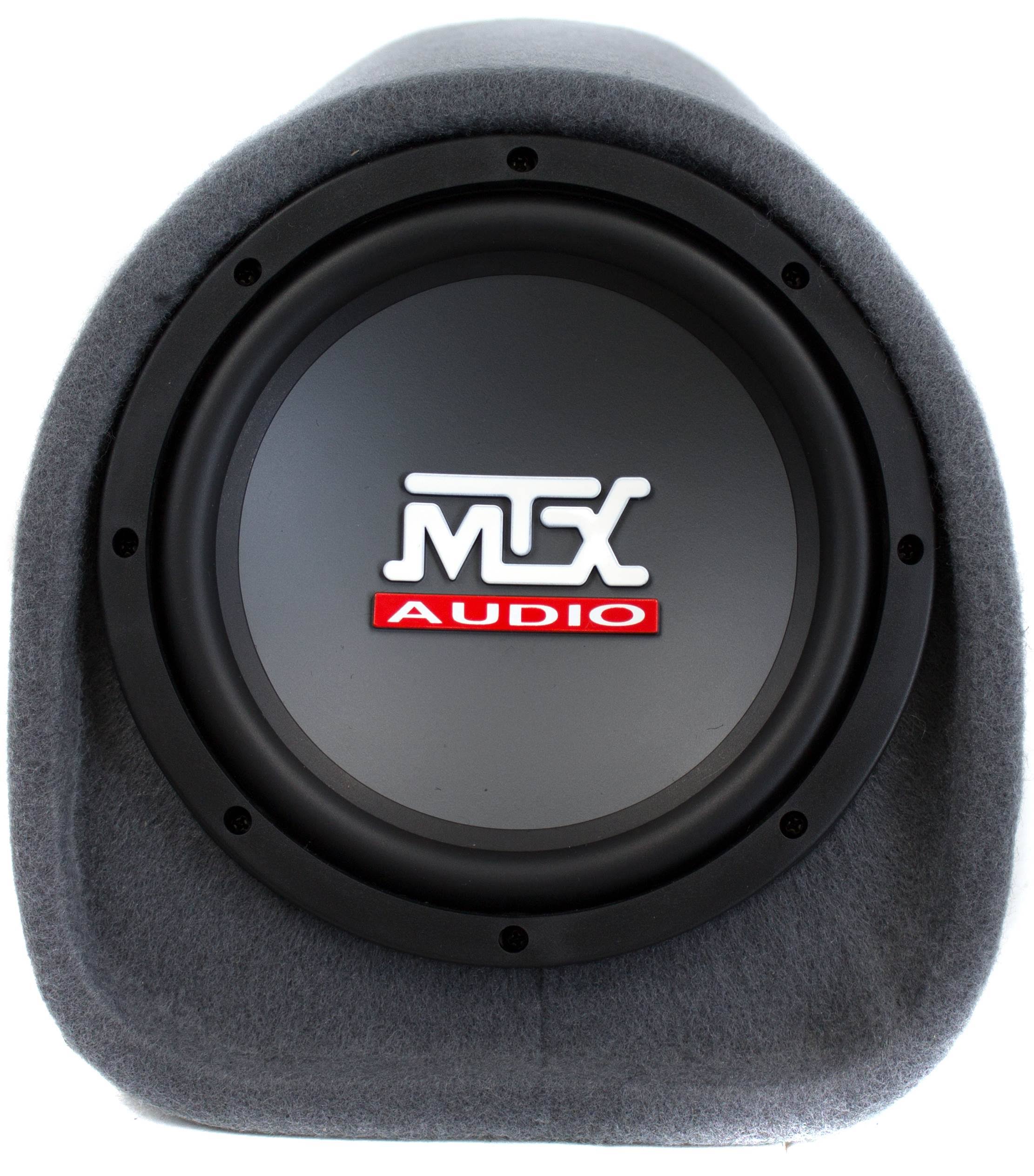 MTX Audio RT8PT 8x22 240W Car Loaded Subwoofer Enclosure Amplified Tube