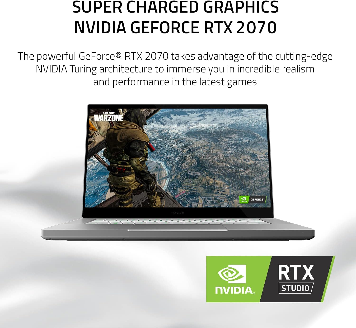 Razer Blade 15 Base Gaming Laptop 2020: Intel Core i7-10750H 6-Core, NVIDIA GeForce RTX 2070 Max-Q, 15.6" 4K OLED, 16GB RAM, 512GB SSD, CNC Aluminum