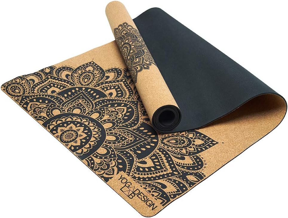 YOGA DESIGN LAB | The Cork Yoga Mat | Eco Luxury | Ideal for Hot Yoga, Power, Bikram, Ashtanga