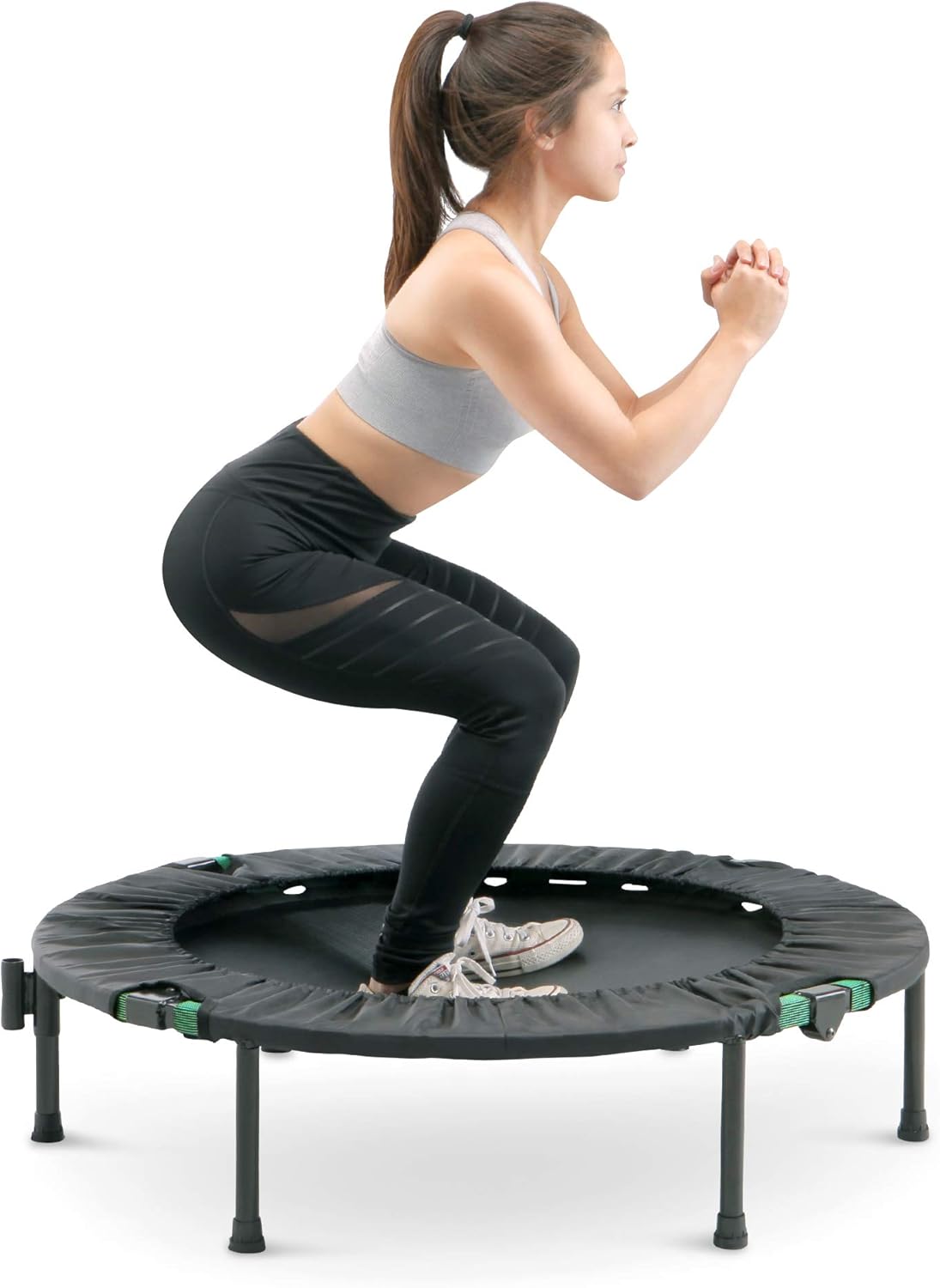 Marcy Trampoline Cardio Trainer with Handle ASG-40, Black