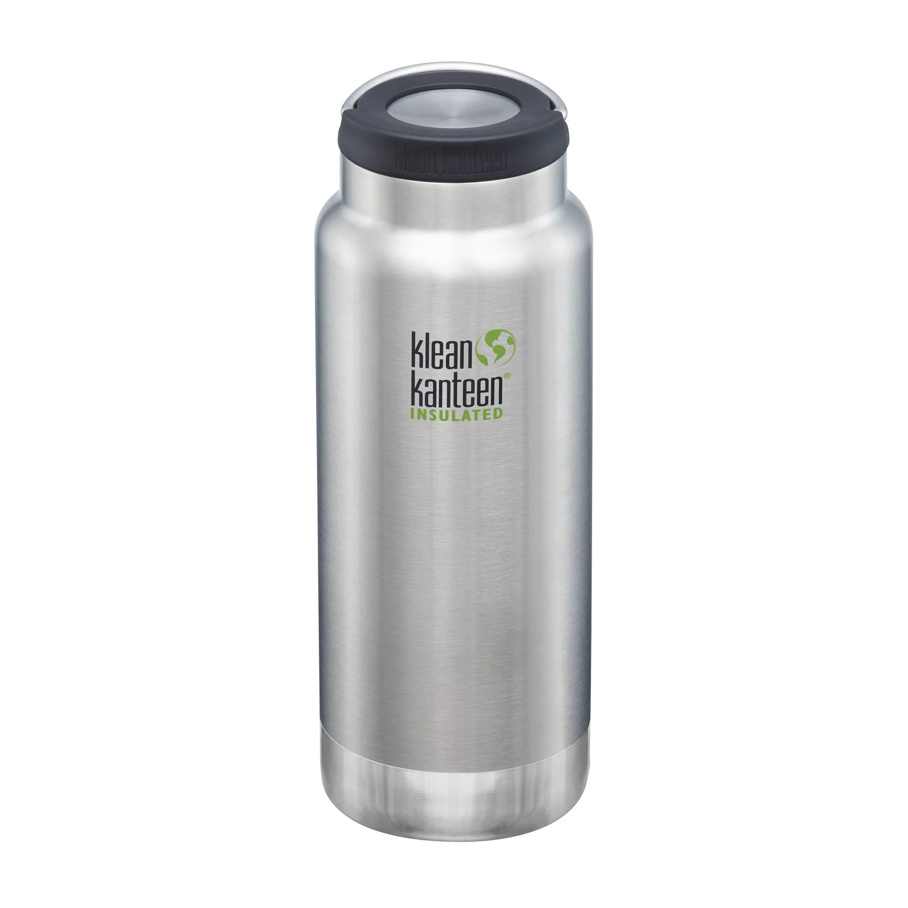 Klean Kanteen TKWide 946ml Insulated Bottle Loop Cap Brushed Stainless