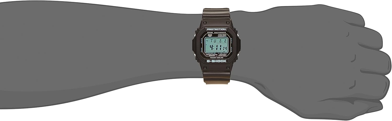 Casio G-Shock Black X Blue Series (GW-M5610BA-1JF) 6 MULTIBANDS Solar Powered Men's Watch