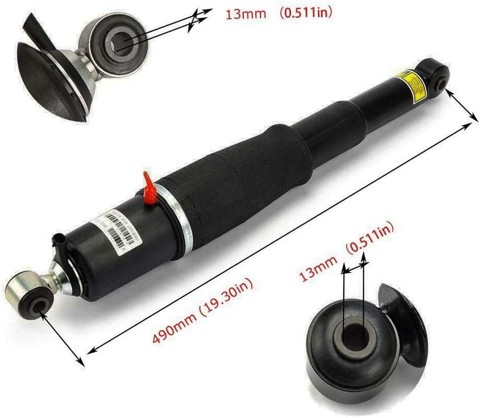 84176675 Pair Rear Air Shock Strut Absorber Fits for Cadillac Escalade ESV Chevy Suburban Tahoe GMC Yukon XL 5.3L 6.2L V8 2015 2016 2017 2018 2019