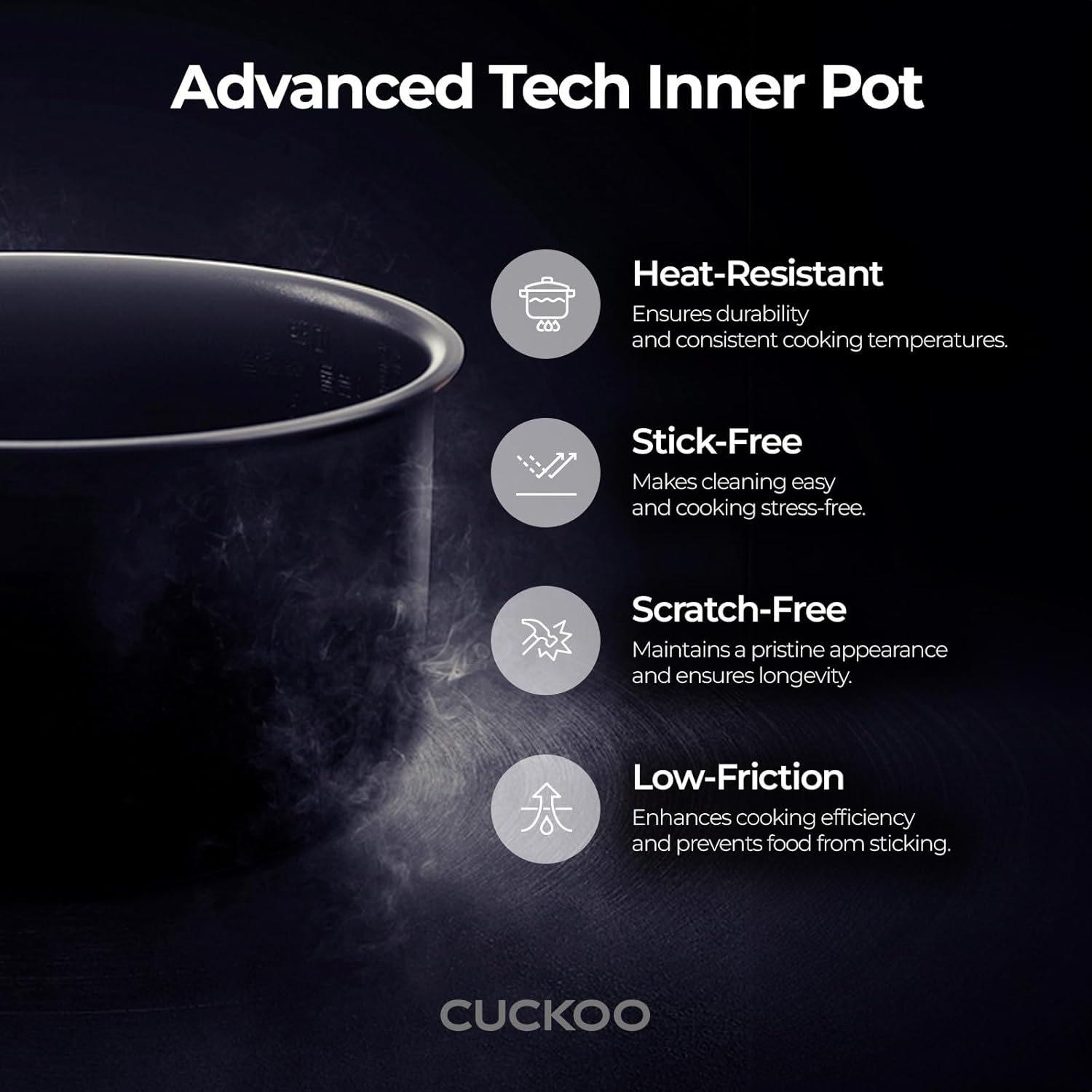 CUCKOO CR-3032 30-Cup (Cooked) / 60-Cup (Cooked) Large Capacity Commercial Rice Cooker & Warmer with Nonstick Inner Pot, Switch Press (Silver/Black)