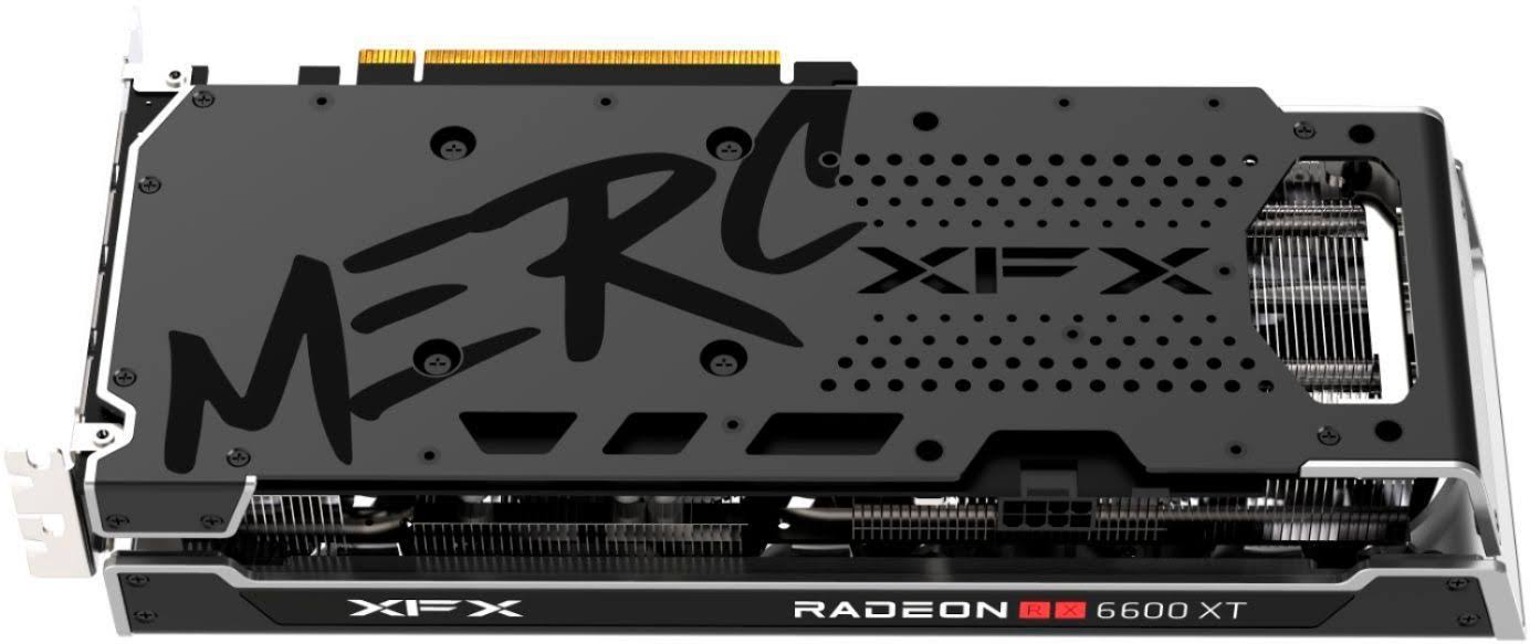 XFX - Speedster MERC308 AMD Radeon RX 6600 XT 8GB GDDR6 PCI Express 4.0 Gaming Graphics Card - Black