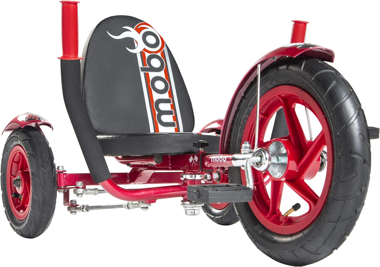 Mobo Mity Sport Safe Tricycle. Toddler Big Wheel Ride On Trike. Pedal Car, Red