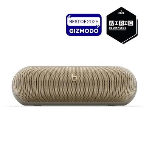Beats Pill - Portable Bluetooth Speaker- Up to 24H Battery Life, Water Resistant, Bluetooth, Apple & Android Compatible