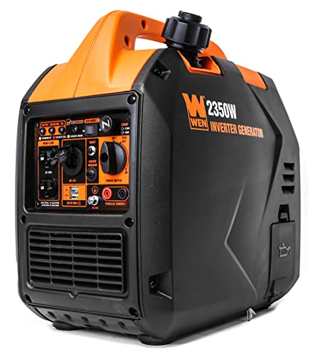 WEN 2800-Watt Dual Fuel Inverter Generator, Quiet, Portable, and Lightweight with Fuel Shut Off and CO Watchdog (DF280iX)