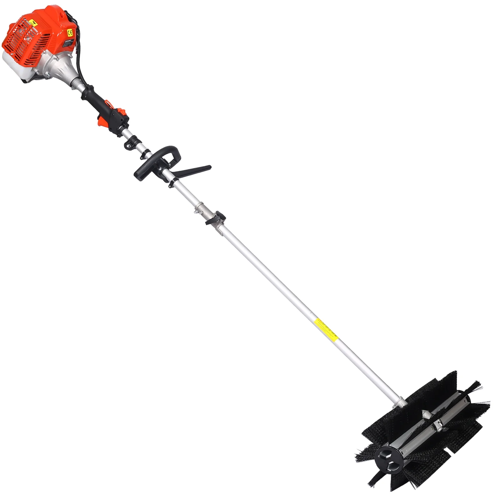 snow sweeper GASOLINE POWERED BROOM SWEEPER,52CC 2 STROKE ,BROOM BRUSH 24x9" EPA - Curated Treasures Market