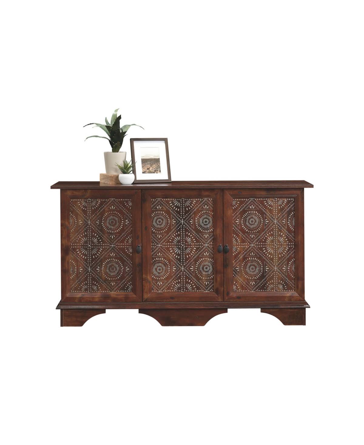 Sauder Viabella Curado Cherry Storage Cabinet