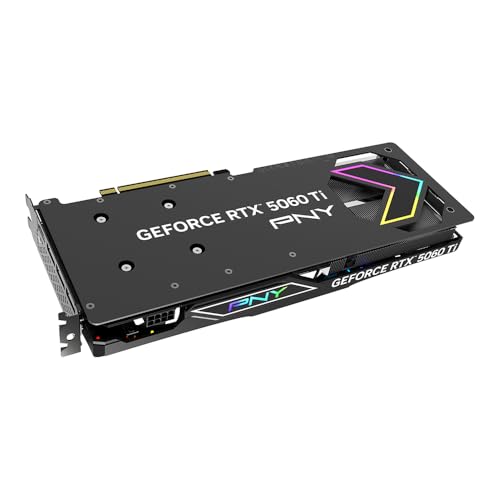 PNY NVIDIA GeForce RTX&trade; 5060 Ti 16GB Overclocked Dual Fan Graphics Card (DLSS 4, PCIe&reg; 5.0, HDMI&reg;/DP 2.1, 2-Slot)