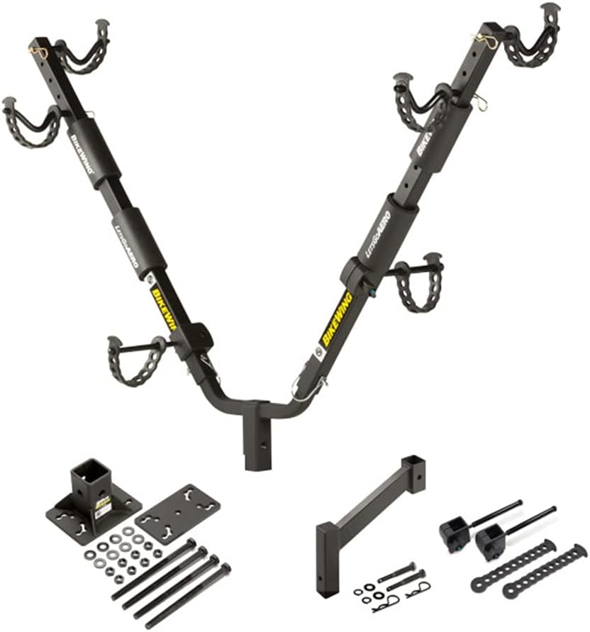 Let's Go Aero - 731138 Hitch-It Double Bike Carrier System Black