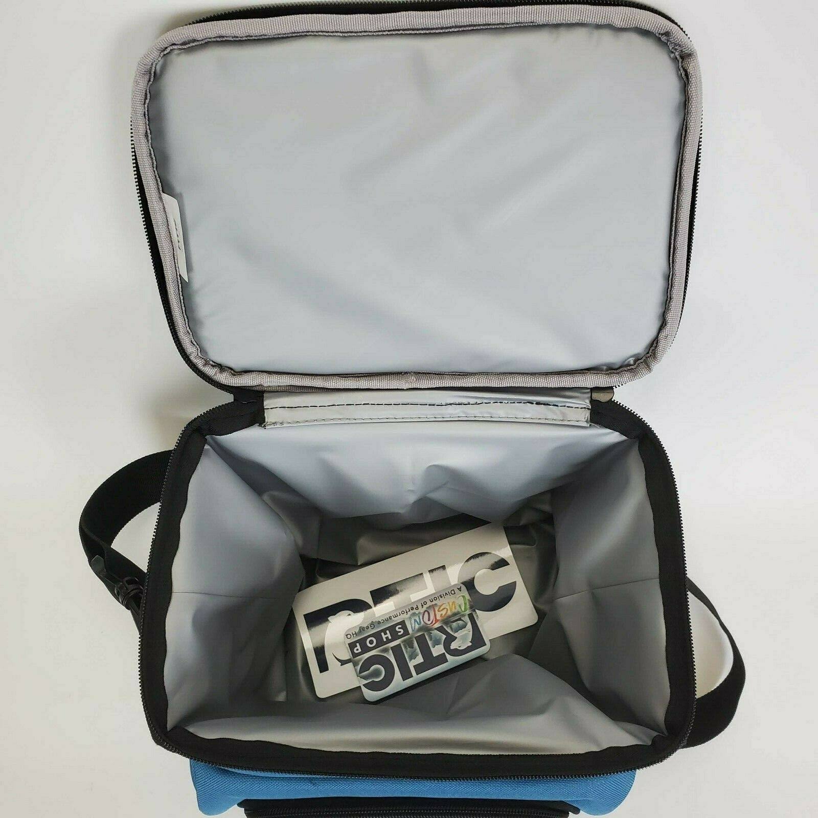 RTIC Day Cooler, Light Blue, 8 Can, Insulated Bag with Zipper