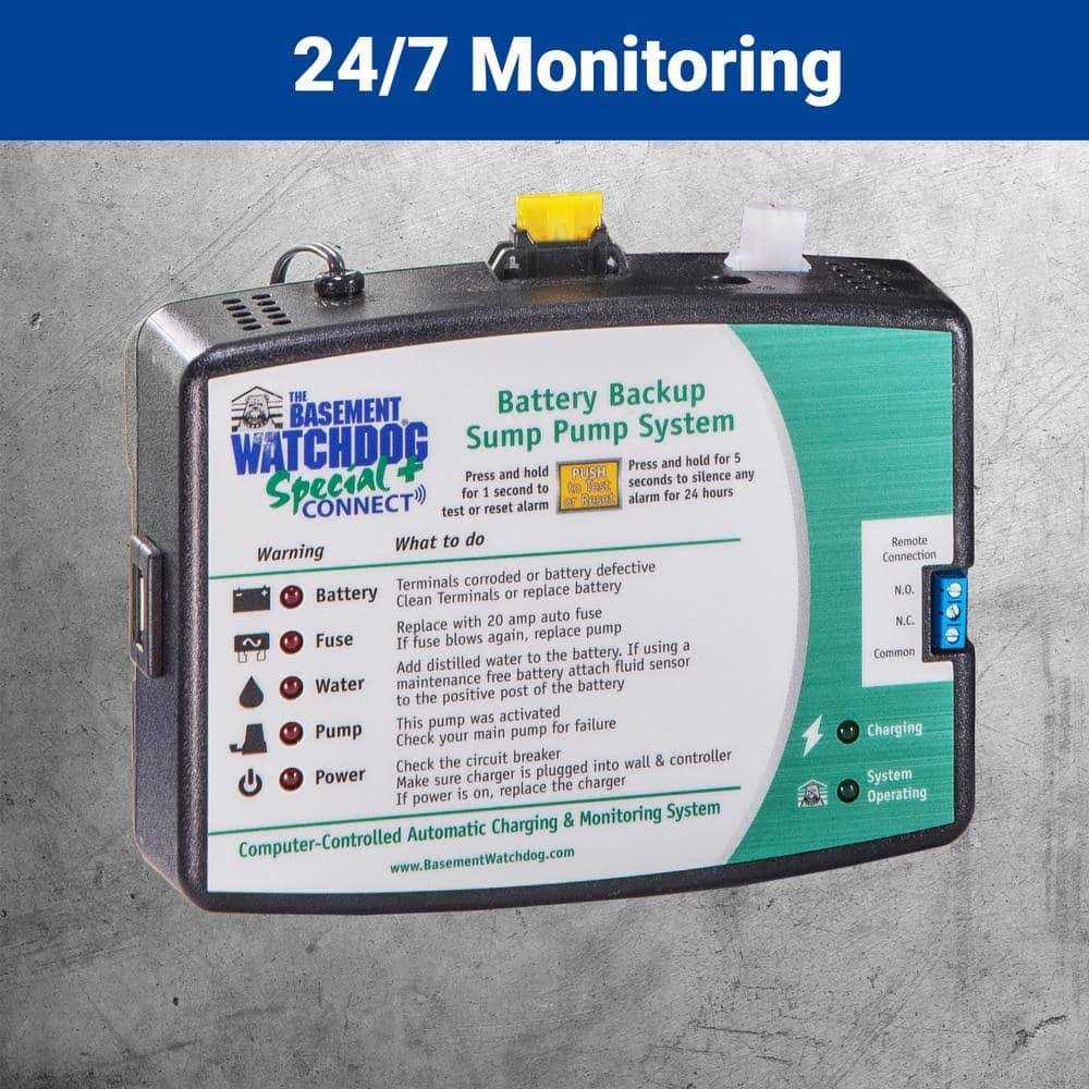 Basement Watchdog Big Combo Connect 1/2 HP Combination Primary &amp; Backup Sump Pump System - Shop Hardware Tools Online Store