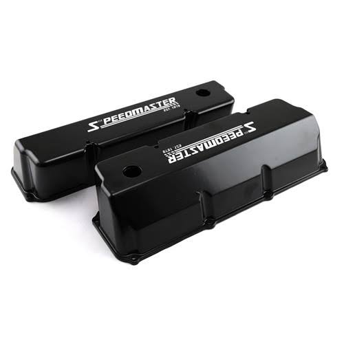 Ford Cleveland, Modified 351, 400 Speedmaster Valve Covers - Black, Tall, Cast Aluminum | Speedmaster PCE314-1223