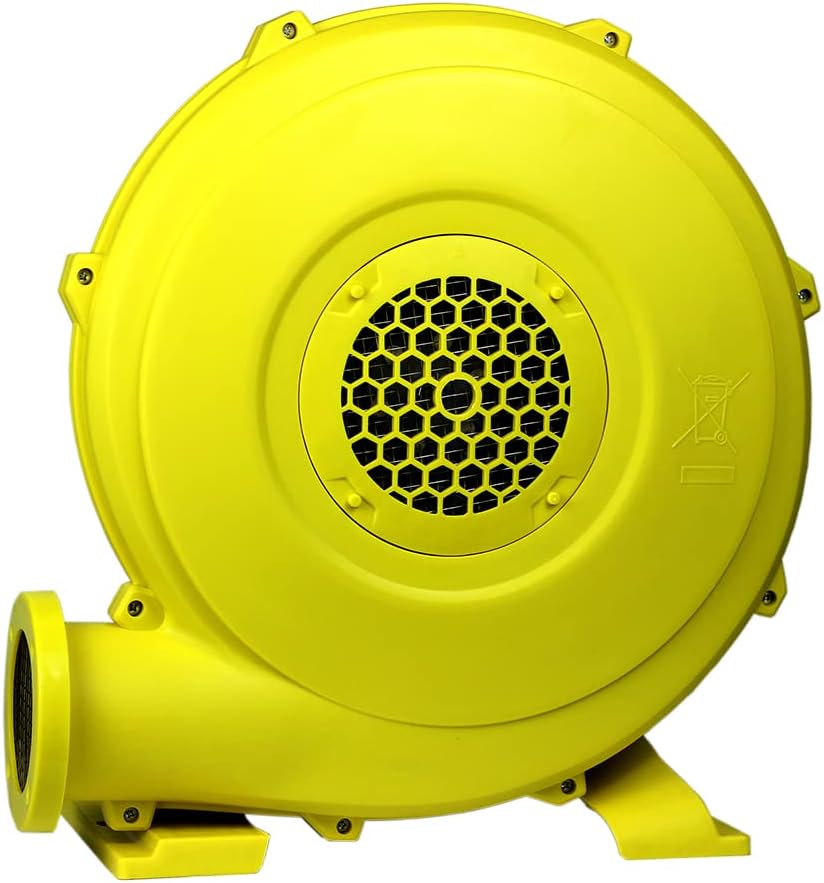Air Blower, 1 Hp Bounce House Blower, 750 Watt Air Blower for Inflatables Bouncy Castle Slide House Jumper