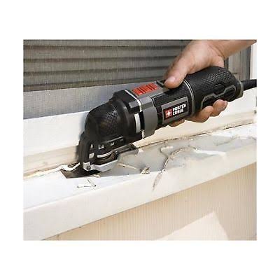 Porter-Cable PCE605K 3-Amp Corded Oscillating Multi-Tool Kit with 31 Accessories
