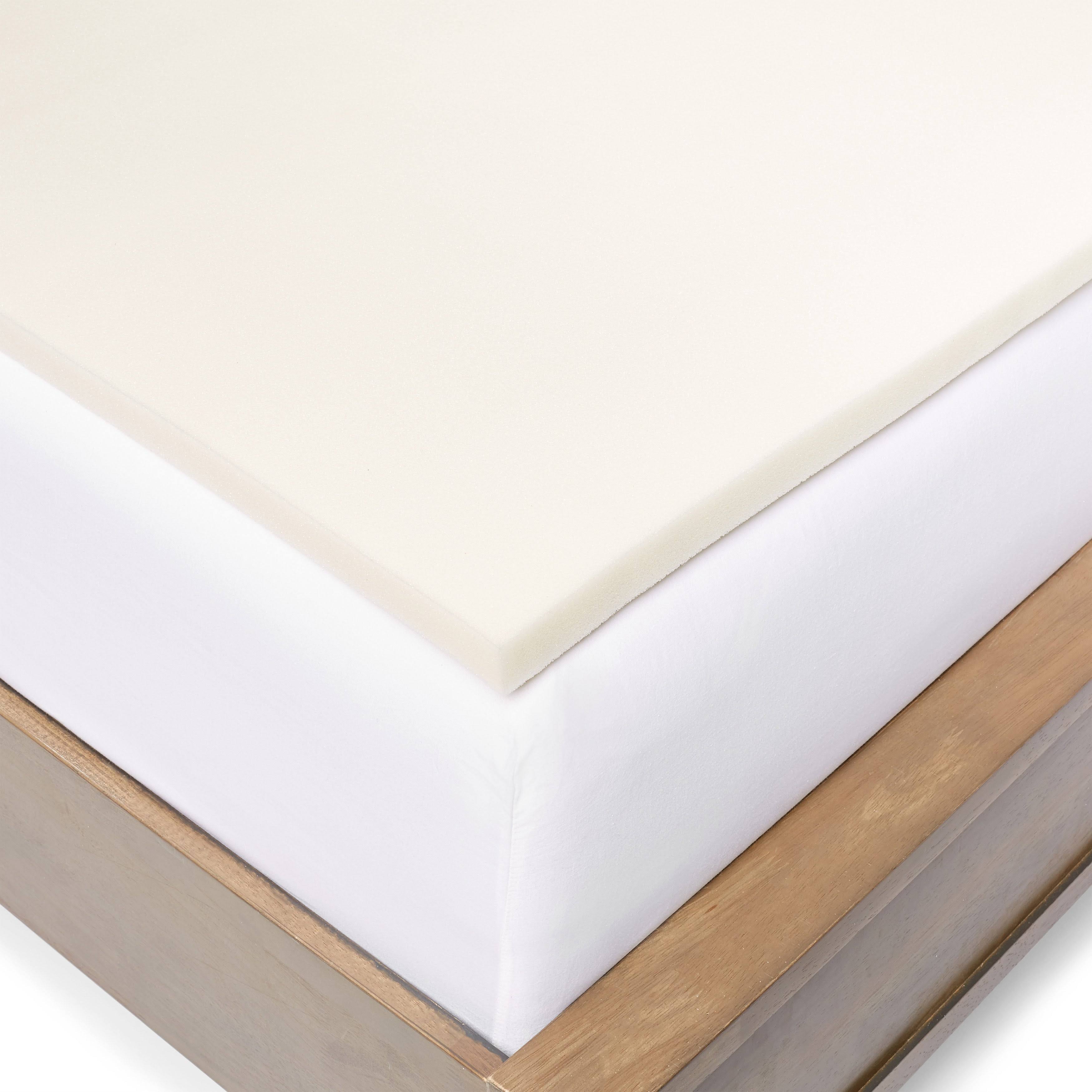 Slumber Solutions 1-Inch Memory Foam Mattress Topper (California King)