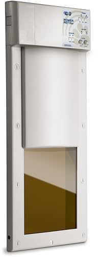 High Tech Pet Fully Automatic Pet Door for Wall and Door Installation - (PX-1W, Medium Wall Mount)