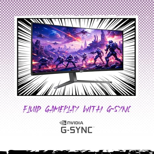 AOC C27G2Z 27" Curved Frameless Ultra-Fast Gaming Monitor, FHD 1080p, 0.5ms 240Hz, FreeSync, 2x HDMI 2.0, 1x Display Port, Height Adjustable