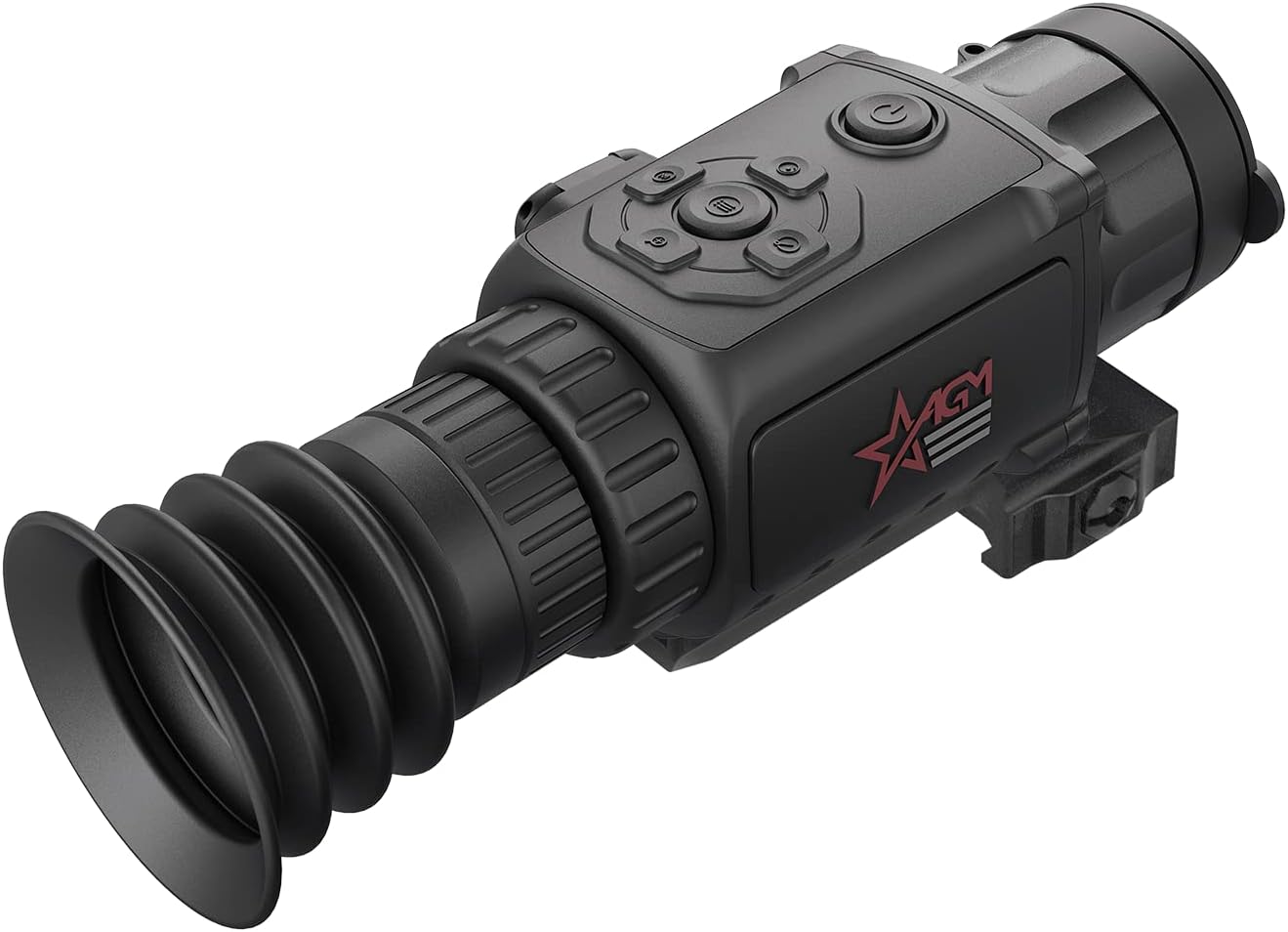 AGM Global Vision Thermal Scope Rattler TS19-256 Thermal Imaging Rifle Scope 256x192 (50 Hz), 19 mm Lens, Black