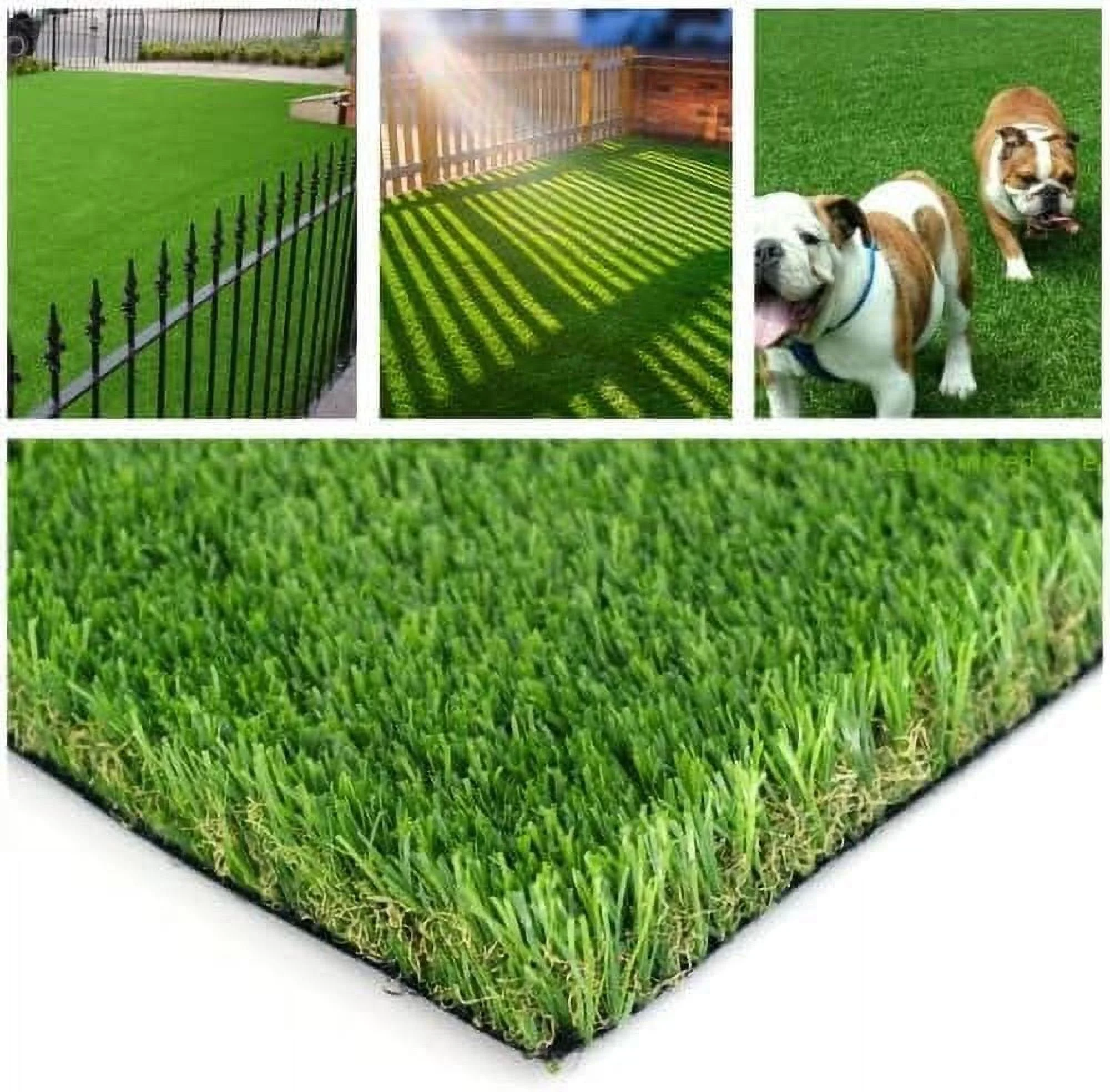 Petgrow Customized Sizes Artificial Grass Turf 12FTX26FT - Indoor Outdoor Garden Lawn Landscape Balcony Synthetic Turf Mat