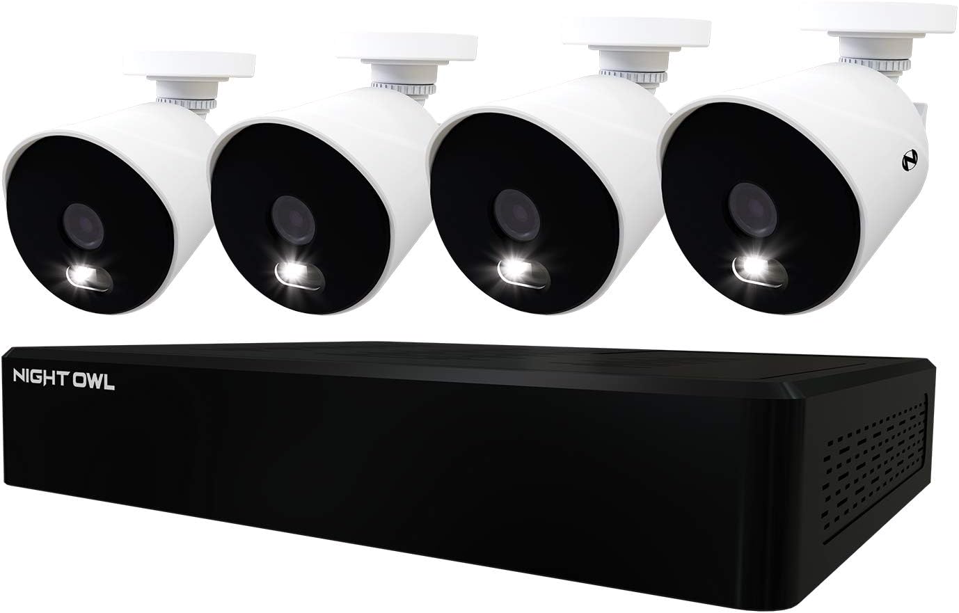 Night Owl CCTV Video Home Security Camera System with 6 Wired 4K Ultra HD Indoor/Outdoor Cameras with Night Vision (Expandable up to a Total of 12