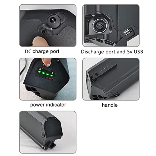 (3-7 Days delivery) 48V 13Ah 17.5Ah Reention Dorado Plus e-Bike Battery Pack for e-Bike Removable Lithium Battery Power 624Wh 840W with 30A BMS and