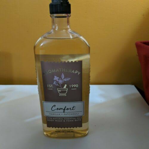 Bath u0026 Body Works Aromatherapy Comfort Vanilla Patchouli Body Wash u0026 Foam Bath