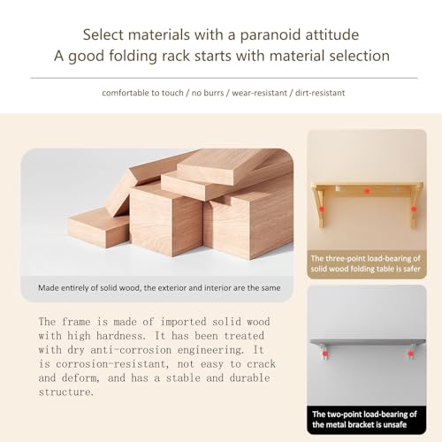 Wall Mounted Folding Desk,Floating Desk,Wall Mounted Desk,Wall Mounted Dining Table,Wall Desk,Mounted Desk for Small Spaces