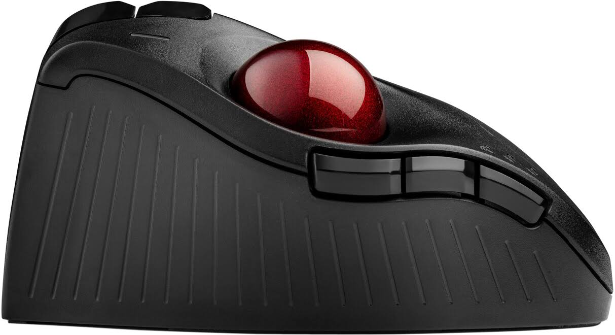 Kensington Pro Fit Ergo Vertical Wireless Trackball - Bluetooth Optical Trackball - ergonomic