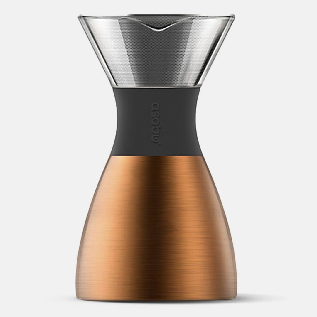 Asobu Black Pour-Over Insulated Coffee Maker