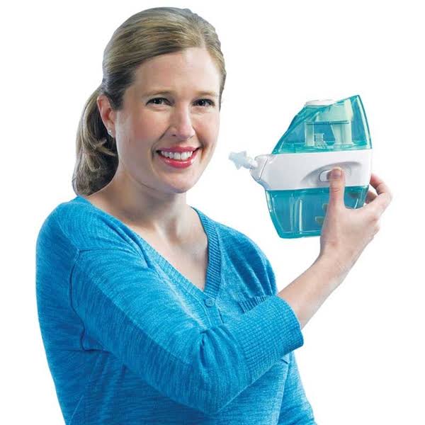 Navage Nasal Irrigation Starter Bundle with Saltpods Countertop Caddy Neti