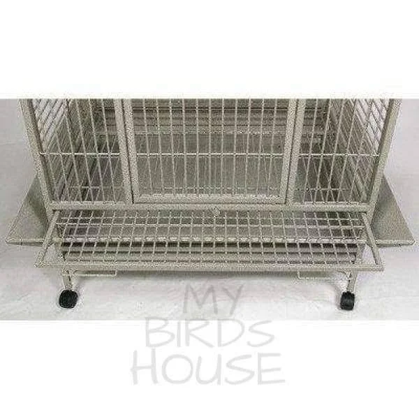 Au0026E Cage 9003628 Platinum Dome Top Bird Cage, X-Large