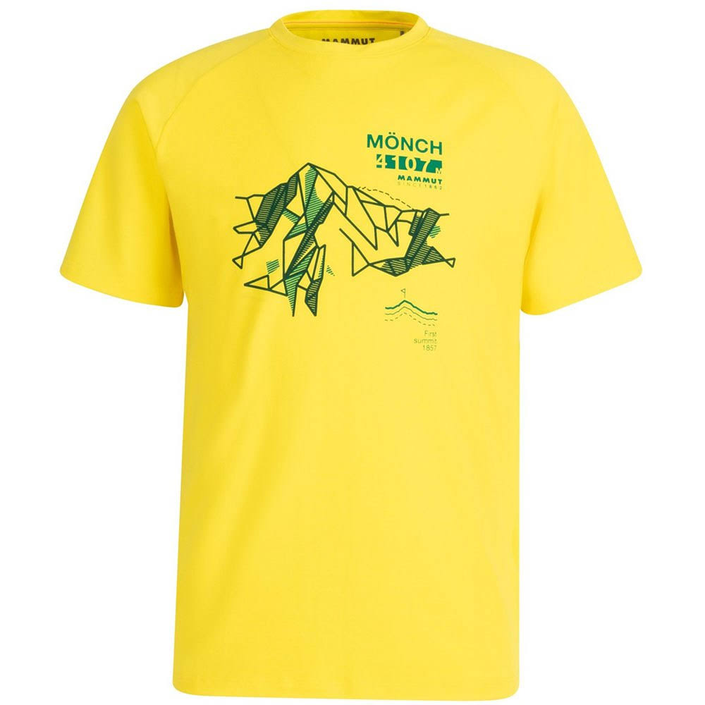 Mammut Technical T-Shirt for Hiking Yellow S
