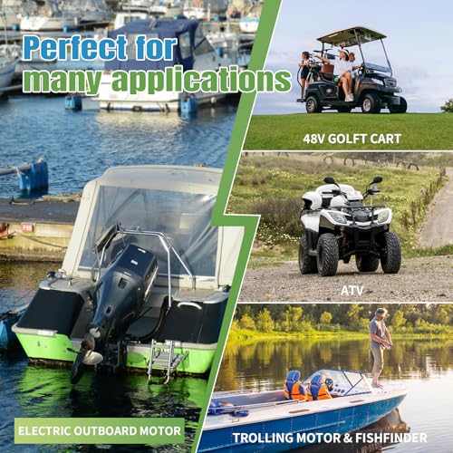 12V 100Ah LiFePO4 Battery, Rechargeabel Deep Cycle Lithium Batteries, 100A BMS with Low-Temp Protection, Perfect for RV, Solar, Boat, Marine