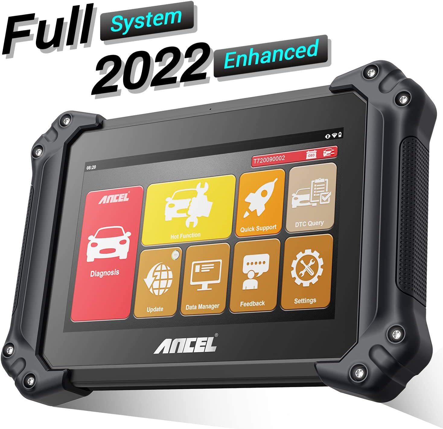 ANCEL V6 Bidirectional Scan Tool, OBD2 All System Car Diagnostic Scanner 2022 Newest, 15+ Service