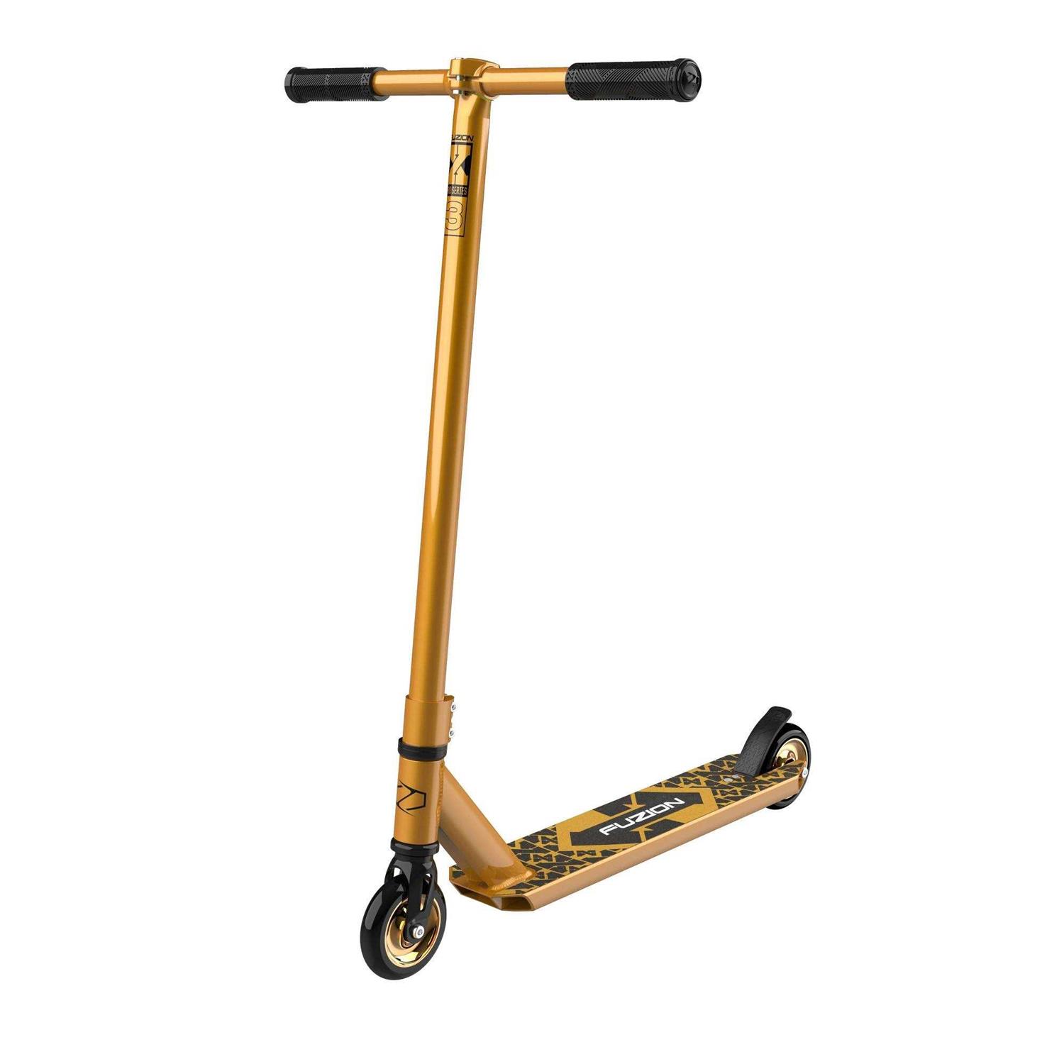 Fuzion Gold Pro X-3 2 Wheel Scooter - Sports Supplies Online Store