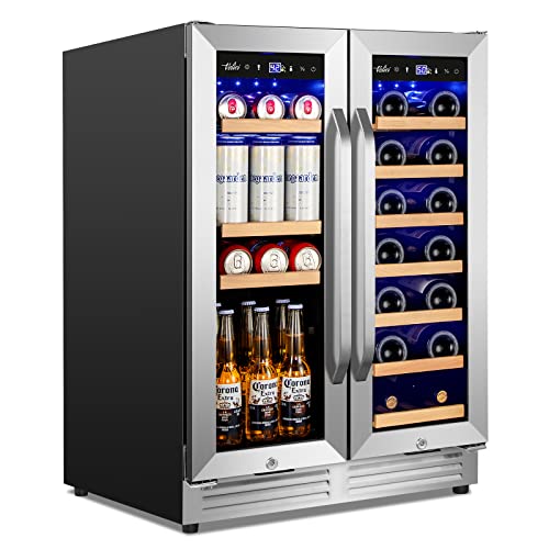 Cigar Electric Humidor, 35L 250 Counts Large Capacity Thermostatic Electric Cigar Cooler Cabinet with Digital LED Screen, Safety Lock