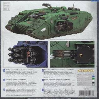 Warhammer 40K - Space Marine Land Raider Crusader / Redeemer