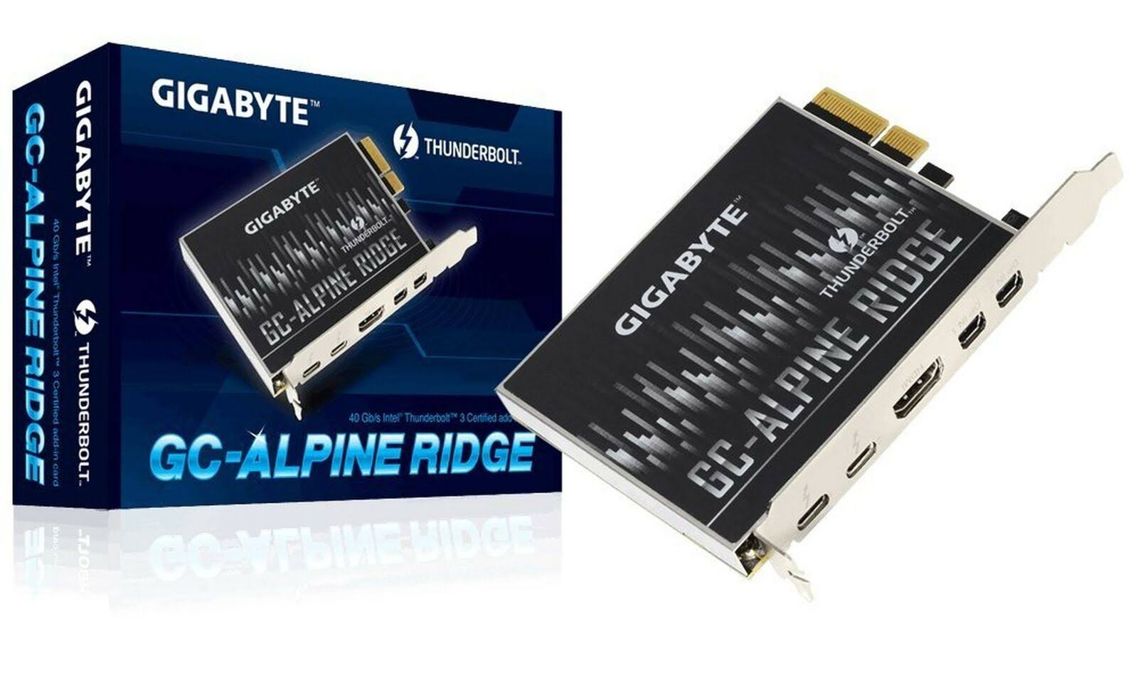 Gigabyte Thunderbolt 3 Gc-alpine Ridge PCIe Card