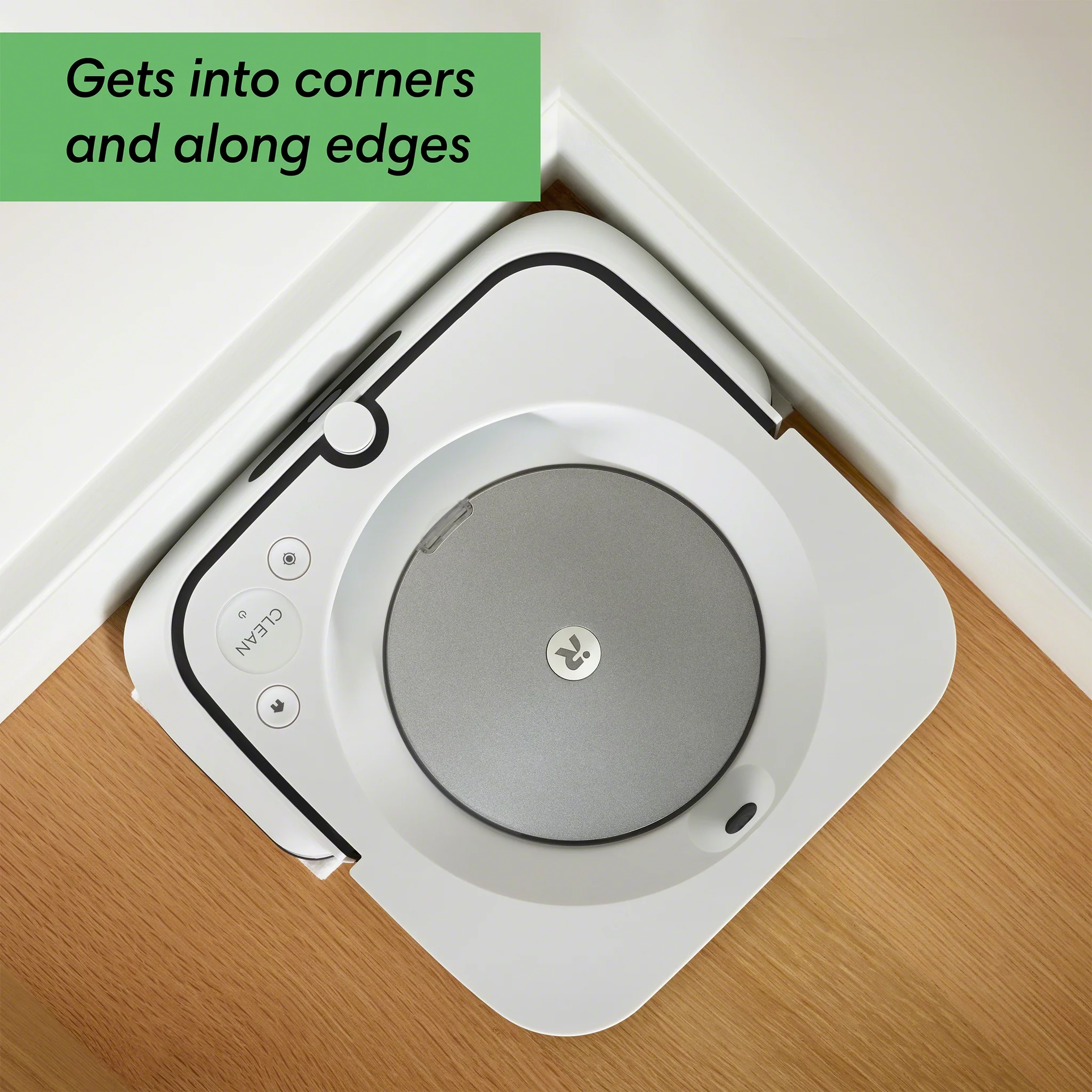 iRobot Braava Jet M6 (6110) Ultimate Robot Mop- Wi-Fi Connected, Precision Jet Spray, Smart Mapping, Works with Google Home, Ideal for Multiple Rooms