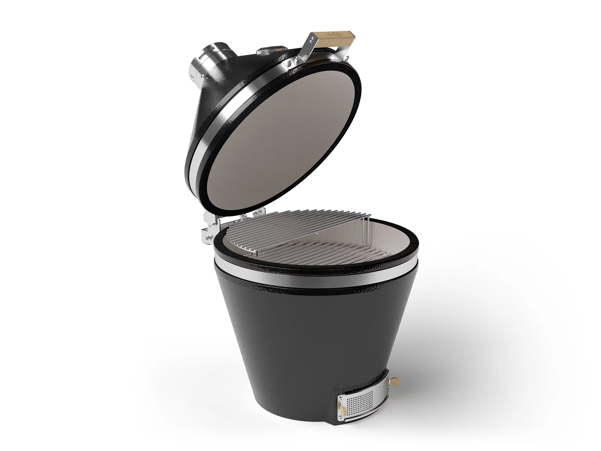NewAge Products 22 in. Black Kamado Pro Grill