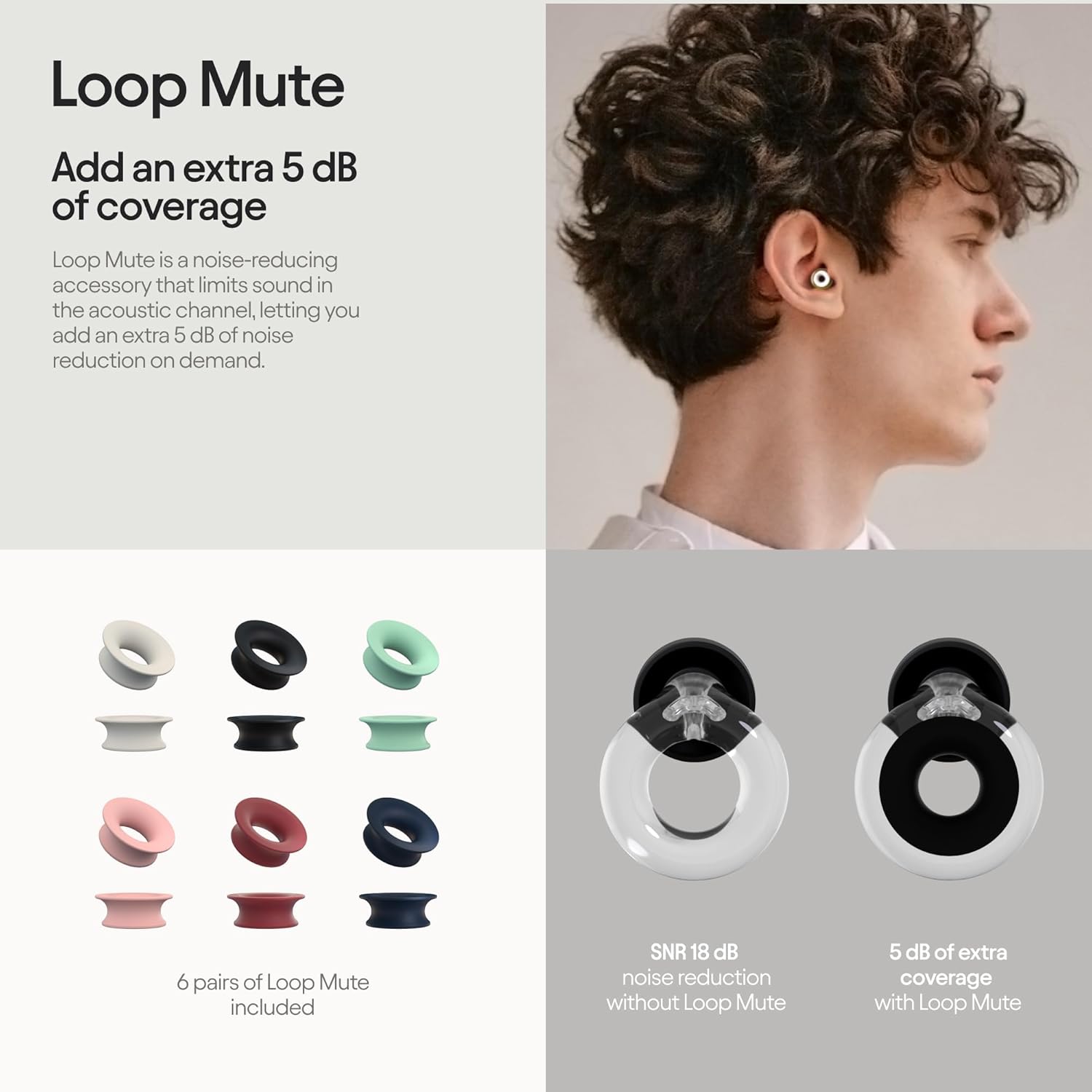 Loop Earplugs Ultimate Bundle (3-Pack) – Loop Quiet + Loop Experience + Loop Engage + Mute + Carry Case | Ear Plugs for Sleep, Focus, Concerts