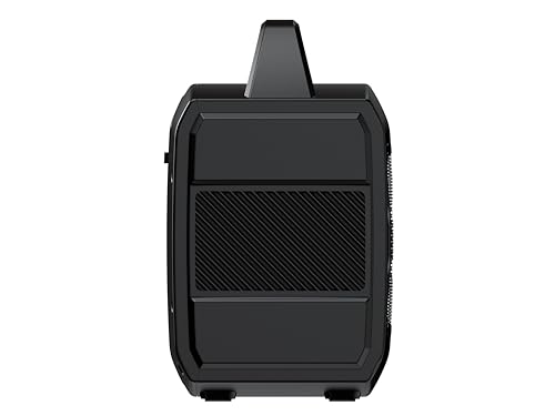 ION Block Rocker - Portable Bluetooth Outdoor Party Speaker with Karaoke Microphone, Battery, 4 Speakers, Radio, USB Port, App, Water-Resistant, 120W